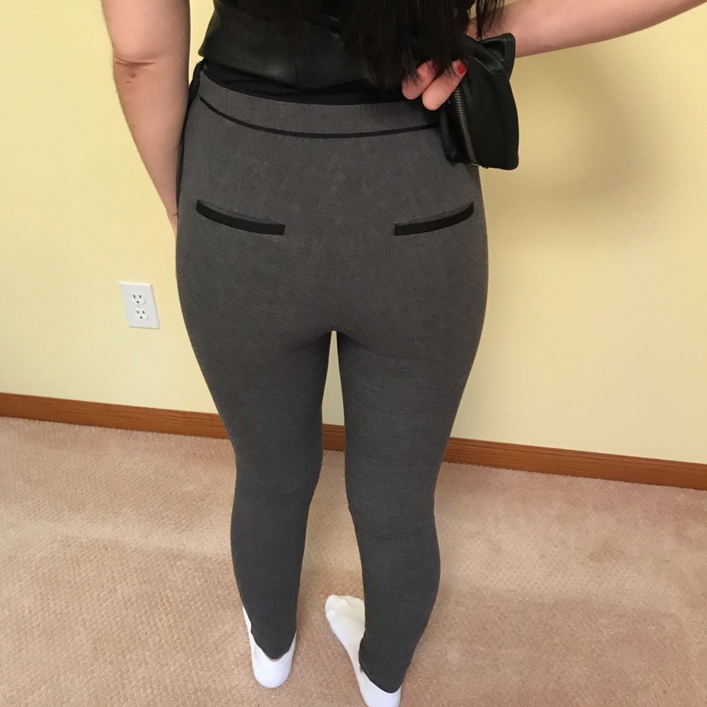 Business style H & M pants black and gray